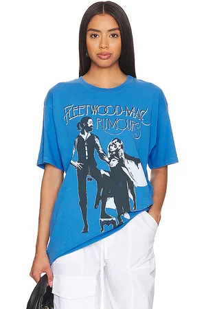 REVOLVE DAYDREAMER Daydreamer vestido de algodón fleetwood mac rumors en color azul talla L en - Blue. Talla L (también en M, S, XL, XS).