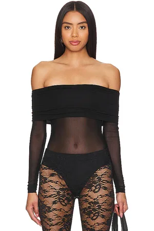REVOLVE Superdown Superdown body koa en color talla L en - Black. Talla L (también en M, S, XL, XS, XXS).
