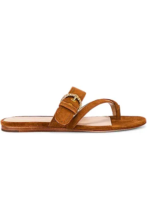 REVOLVE Veronica Beard Veronica beard sandalia salva en color marrón talla 5.5 en - Brown. Talla 5.5 (también en 6).