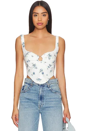 REVOLVE Bardot Bardot corsé cello en color blanco talla 10 en - White. Talla 10 (también en 12, 6, 8).