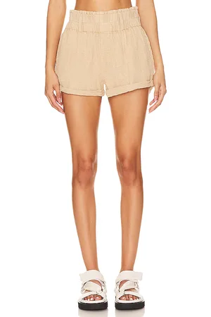 REVOLVE Free People Free people baja corta free people solar flare en color beige talla M en - Beige. Talla M (también en XL).