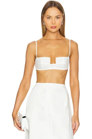 REVOLVE Bevza Bevza sujetador cuadrado en color talla M en - White. Talla M (también en S).