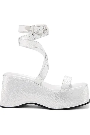 REVOLVE Paris Texas Paris texas sandalia vicky en color metálico talla 36.5 en - Metallic Silver. Talla 36.5 (también en 41).
