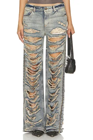 REVOLVE Retrofete Retrofete campana chanti en color denim-medium talla 23 en - Denim-Medium. Talla 23 (también en 24).