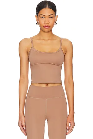 REVOLVE WellBeing + BeingWell Wellbeing + beingwell camiseta tirantes ripley en color marrón talla L en - Brown. Talla L (también en XL, XXS).