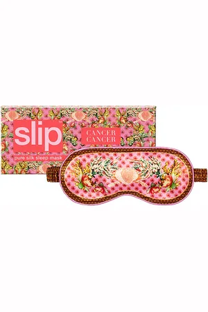 REVOLVE Slip Slip máscara para dormir sleep mask en color coral talla all en - Coral. Talla all.