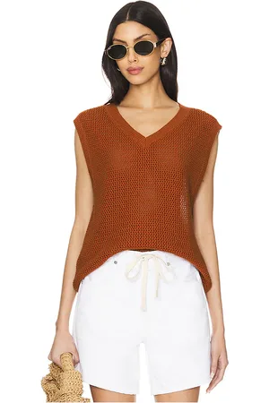 REVOLVE WAO Wao camisa en color cobre metálico talla M en - Metallic . Talla M (también en L, S, XS).