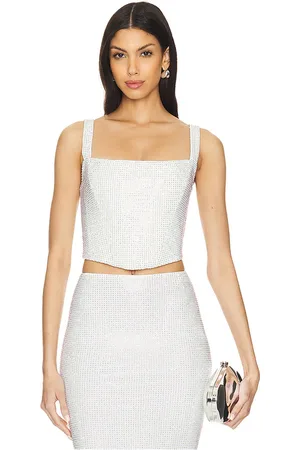 REVOLVE Bronx and Banco Bronx and banco corsé maraya blanc en color talla XL en - White. Talla XL (también en XS).