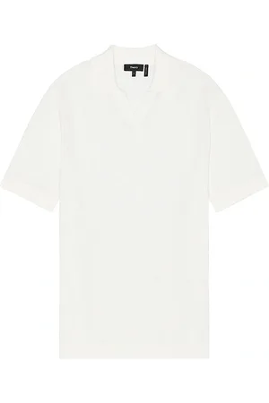 REVOLVE Theory Theory cairn polo en color blanco talla L en - White. Talla L (también en XL/1X).
