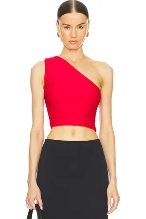 REVOLVE Superdown Superdown cassandra crop top en color talla M en - Red. Talla M (también en XS).