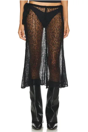 REVOLVE Jaded London Jaded london falda de punto mercer mercer en color talla L en - Black. Talla L (también en S).