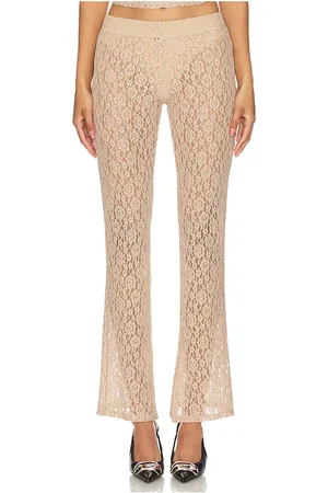 REVOLVE EB Denim Eb denim legging de tiro bajo en color beige talla L en - Beige. Talla L (también en M, S).