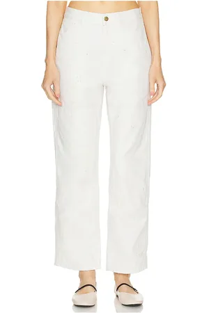REVOLVE Polo Ralph Lauren Polo ralph lauren pantalón carpenter ankle en color blanco talla 0 en - White. Talla 0 (también en 12, 14).