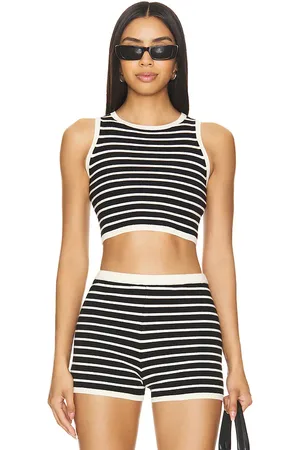 REVOLVE Lovers and Friends Lovers and friends camiseta tirantes lucrezia en color negro talla L en - Black. Talla L (también en S).