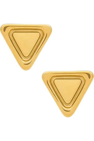 REVOLVE Cendre Cendre pendientes lourve en color oro metálico talla all en - Metallic Gold. Talla all.