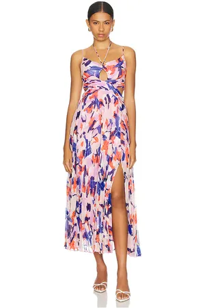REVOLVE ASTR the Label Astr the label vestido midi aquata en color multi talla L en - Multi. Talla L (también en M, S, XS).