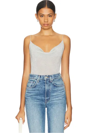 REVOLVE 525 525 camiseta tirantes cuello holgado en color gris talla L en - Grey. Talla L (también en XL).