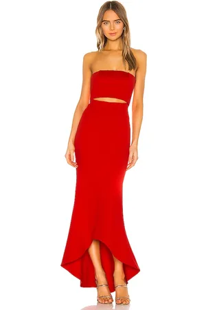REVOLVE NBD Nbd vestido largo june en color red,orange talla L en - Red,Orange. Talla L (también en M, XL, XS).