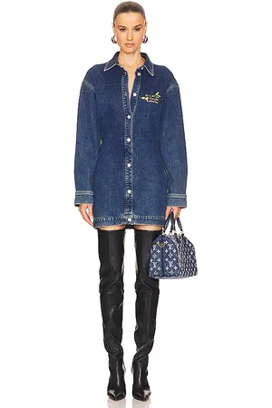 REVOLVE Moschino Jeans Moschino jeans vestido en color denim-dark talla S en - Denim-Dark. Talla S (también en XS).
