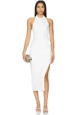 REVOLVE Superdown Superdown vestido midi iris en color talla S en - White. Talla S (también en XS).