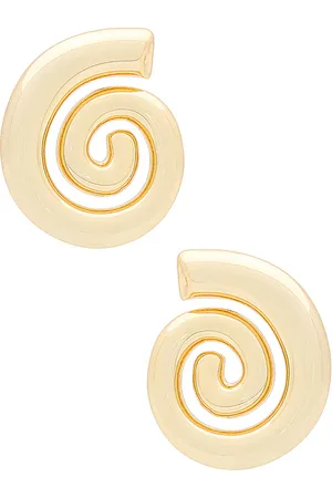 REVOLVE 8 Other Reasons 8 other reasons pendientes spiral en color oro metálico talla all en - Metallic Gold. Talla all.
