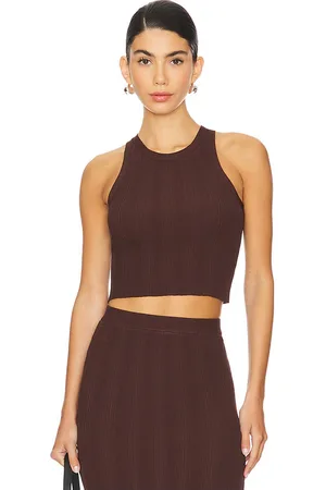 REVOLVE Good American Good american camiseta tirantes en color marrón talla 2X en - Brown. Talla 2X (también en 4X, L, M, S).