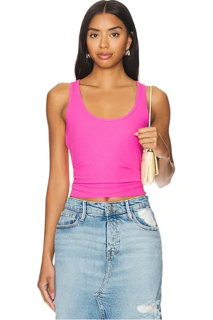 REVOLVE Good American Good american camiseta tirantes en color rosado talla 2X en - Pink. Talla 2X (también en 3X, 4X, 5X).