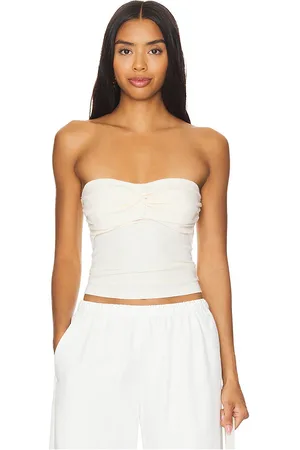 REVOLVE LA Made La made camiseta tirantes rosy en color amarillo talla M en - Yellow. Talla M (también en L, XL, XXL).