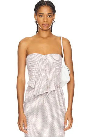REVOLVE FAITHFULL THE BRAND Faithfull the brand top sin tirantes emalee en color rosado talla XL en - Pink. Talla XL (también en