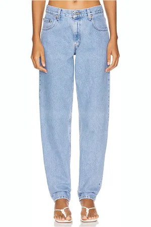 REVOLVE Aligrace Aligrace recto(a) balloon baggy customs en color denim claro talla 24 en - Denim-Light. Talla 24 (también en 25, 28).
