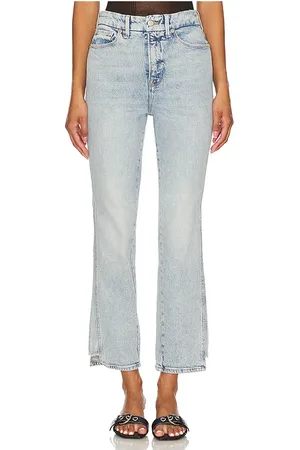 REVOLVE Good American Good american recto(a) good curve en color denim claro talla 0 en - Denim-Light. Talla 0 (también en 10, 16, 18, 2, 20, 22, 26