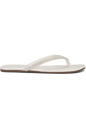 REVOLVE TKEES Tkees chanclas infinity lily en color talla 10 en - Cream. Talla 10 (también en 11).