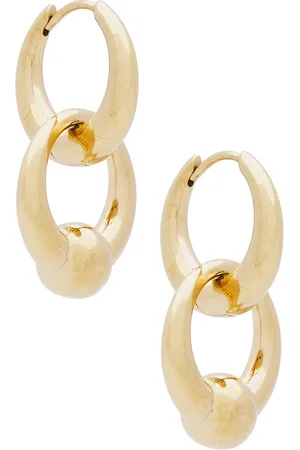 REVOLVE Vitaly Vitaly pendiente thrash en color oro metálico talla all en - Metallic Gold. Talla all.