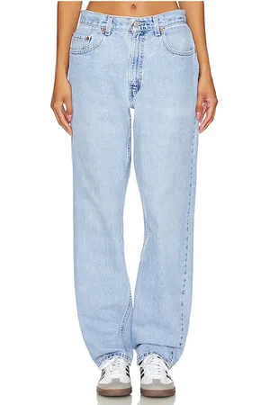 REVOLVE Aligrace Aligrace pierna ancha ultra baggy customs en color denim claro talla 25 en - Denim-Light. Talla 25 (también en 26).