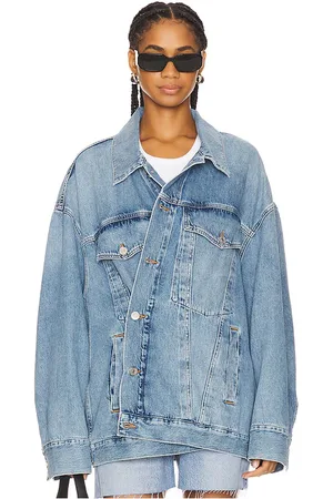 REVOLVE AGOLDE Agolde chaqueta reelaborada wayne en color denim-medium talla L en - Denim-Medium. Talla L (también en M, S, XS).