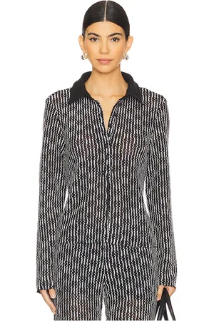 REVOLVE Rag & Bone Rag & bone gigi polo en color negro talla XL en - Black. Talla XL (también en L, XS).