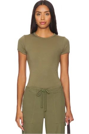 REVOLVE DONNI. Donni. camiseta tirantes baby baby en color talla S en - Olive. Talla S (también en XS, XXS).