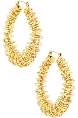 REVOLVE Petit moments Petit moments pendientes de aro wire en color oro metálico talla all en - Metallic Gold. Talla all.