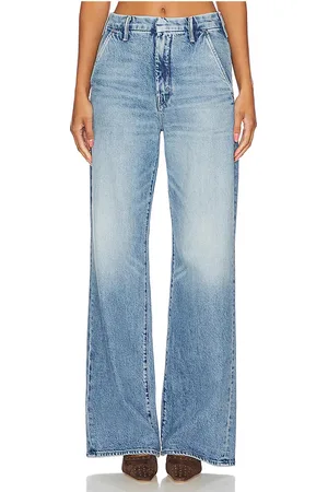 REVOLVE MOTHER Mother pierna ancha sk8r prep sneak en color denim claro talla 25 en - Denim-Light. Talla 25 (también en 26, 27, 28, 29, 30
