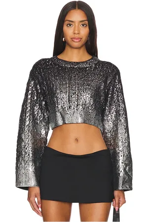 REVOLVE Superdown Superdown jersey jaelyn en color negro talla M en - Black. Talla M (también en S, XS).