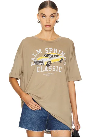 REVOLVE The Laundry Room The laundry room camiseta tamaño grande palm springs classic en color marrón talla M en - Brown. Talla M (también en S).