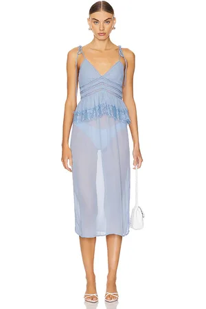 REVOLVE Free People Free people x intimately fp x kiki slip en color bebe azul talla M en - Baby Blue. Talla M (también en XS).