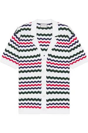 REVOLVE Runaway The Label Runaway the label camisa en color blanco talla S en White Red & Green - White. Talla S (también en XL/1X).