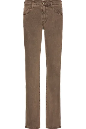REVOLVE PAIGE Paige lennox slim jeans en color marrón talla 30 en - Brown. Talla 30 (también en 32, 34).