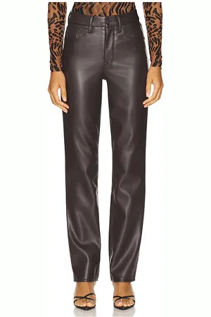 REVOLVE Good American Good american pantalones cuero better than good icon en color marrón talla 00 en - Brown. Talla 00 (también en 20, 22, 24).