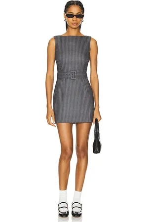 REVOLVE GUIZIO Guizio vestido via en color charcoal talla S en - Charcoal. Talla S (también en XS).