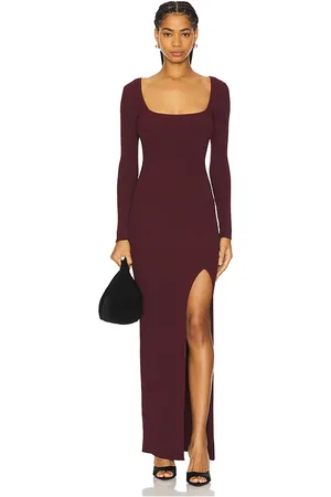 REVOLVE Good American Good american maxivestido virgo en color burgundy talla L en - Burgundy. Talla L (también en M, XXXXL/4X).