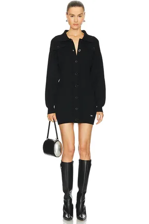 REVOLVE Moschino Jeans Moschino jeans vestido en color talla L en - Black. Talla L (también en S).