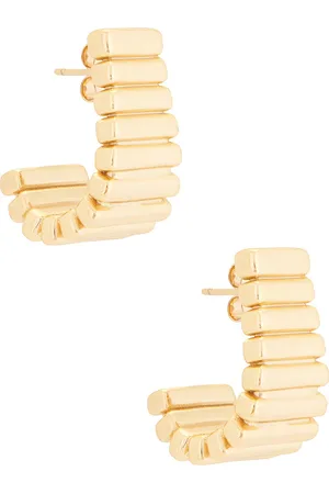 REVOLVE MEGA Mega pendientes en color oro metálico talla all en - Metallic Gold. Talla all.