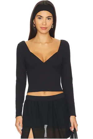 REVOLVE Free People Free people camisola de manga larga intimately fp duo corset en color talla L en - Black. Talla L (también en M, S, XL, XS).
